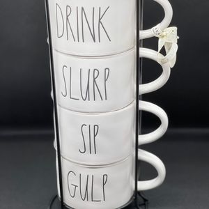 Rae Dunn mug set